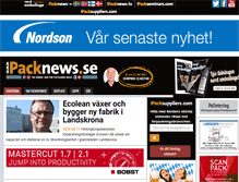 Tablet Screenshot of packnyheter.se